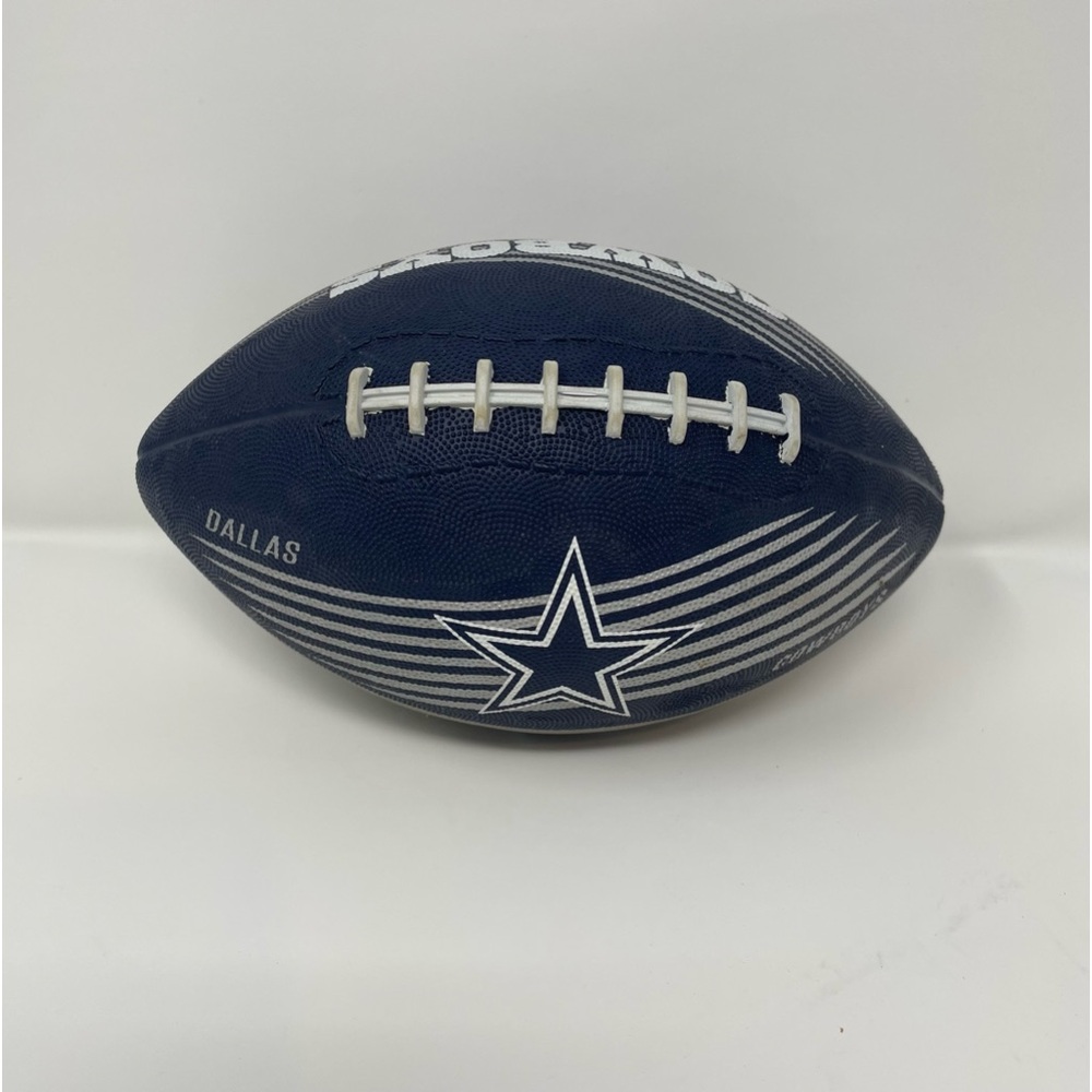 Dallas Cowboys NFL Rawlings Mini Junior Football HD Grip Collectible Star Ball